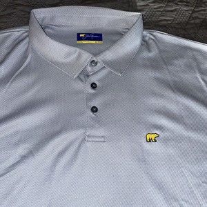 Jack Nicklaus Golden Bear Men's Short Sleeve Golf Polo Shirt Size XL  Gray